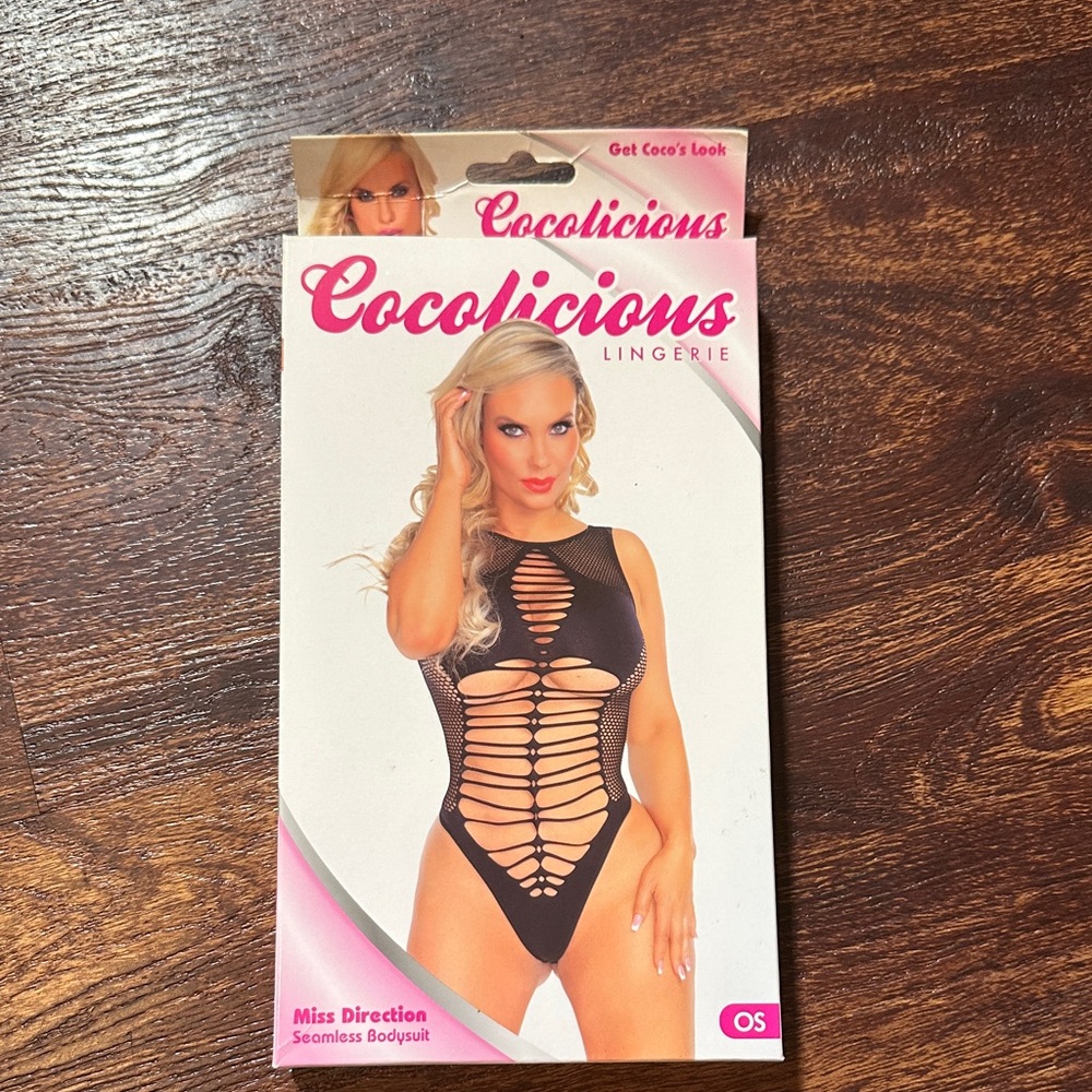 Cocolicious Black Seamless Bodysuit